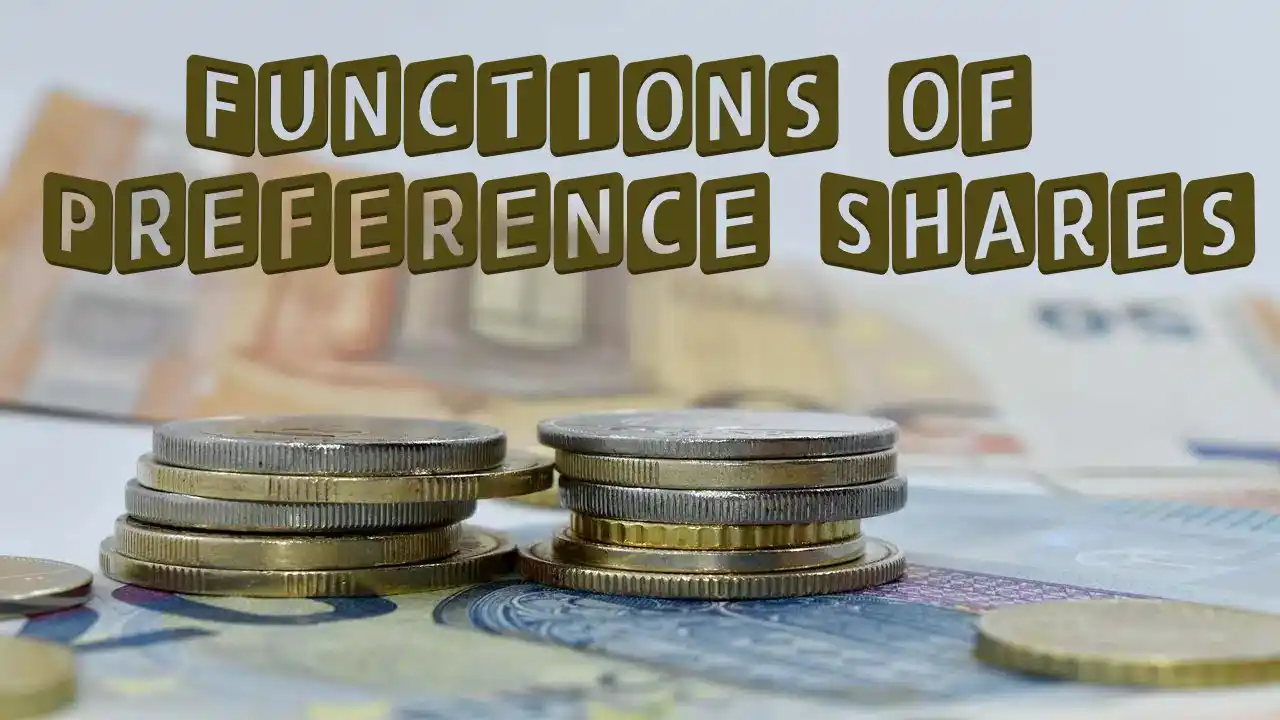 Functions of Preference Shares-Functions of Preference Shares Functions