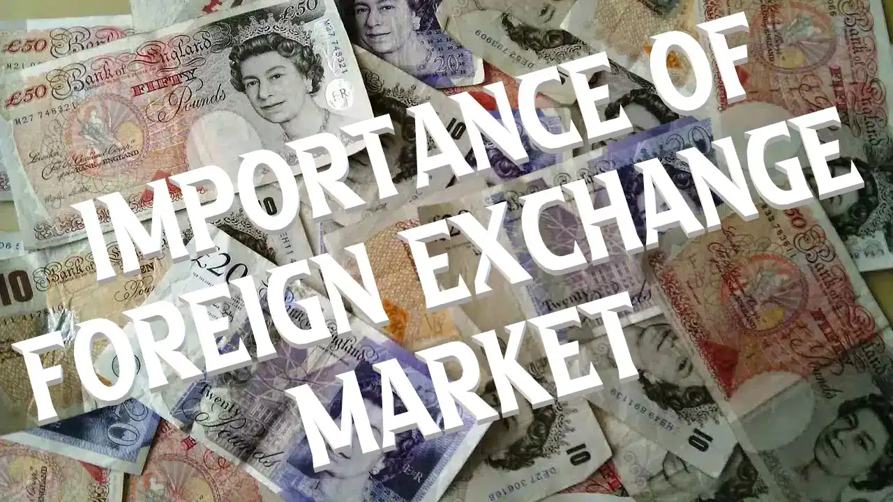 Importance of Foreign Exchange Market-Importance of Foreign Exchange Market